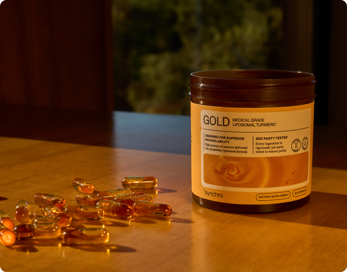 Gold Capsule bottle